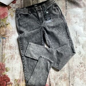 Acid wash gray skinny jeans LuLaRoe nwt